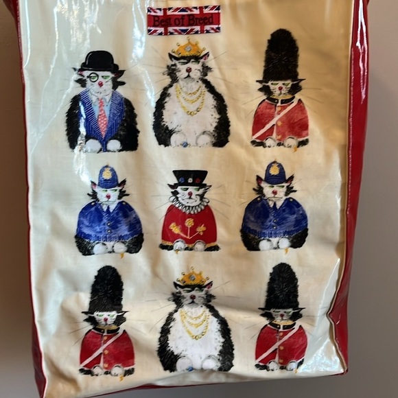 Ulster Weavers CAT Tote Bag Best in Breed Ann Edwards Royalty British HTF - Picture 3 of 10